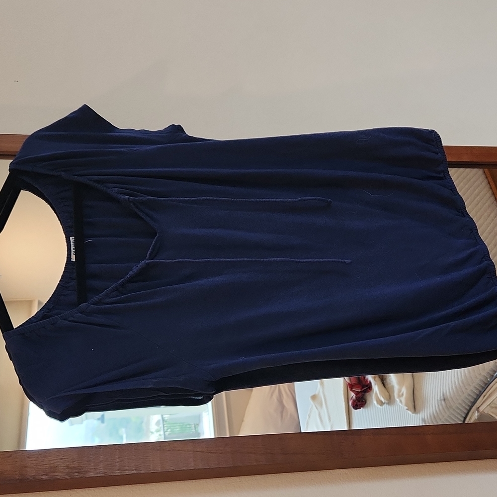Medium TALL blue Old Navy blouse